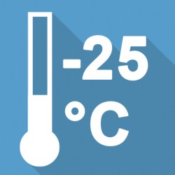 Работа на обогрев до -25°C